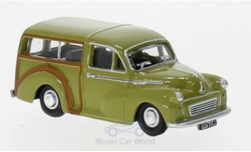 Morris Minor 1/76 Oxford Traveller oliv modellino in miniatura