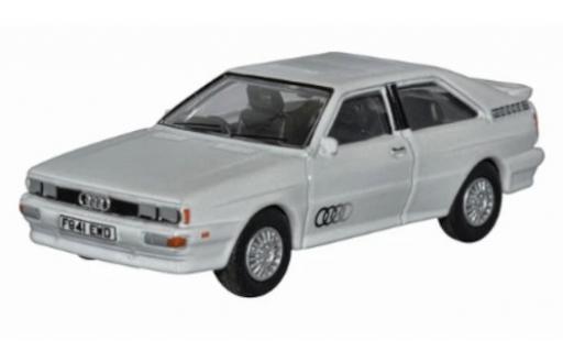 Audi Quattro 1/76 Oxford bianco RHD modellino in miniatura