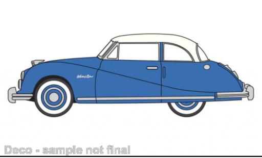 Austin Atlantic 1/76 Oxford Coupe blu/beige clair modellino in miniatura