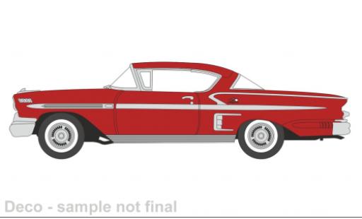 Chevrolet Impala 1/87 Oxford Sport Coupe rosso 1958 modellino in miniatura