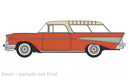 Chevrolet Nomad 1/87 Oxford orange/doré 1957 modellino in miniatura