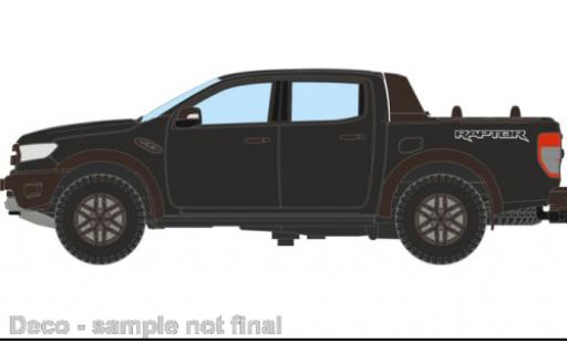 Ford Ranger 1/76 Oxford Raptor metallise nero modellino in miniatura