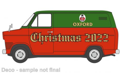 Ford Transit 1/76 Oxford MkI Xmas 2022 modellino in miniatura