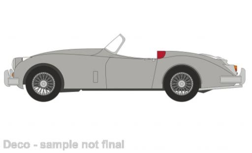 Jaguar XK 1/43 Oxford 150 Roadster grigio clair RHD modellino in miniatura