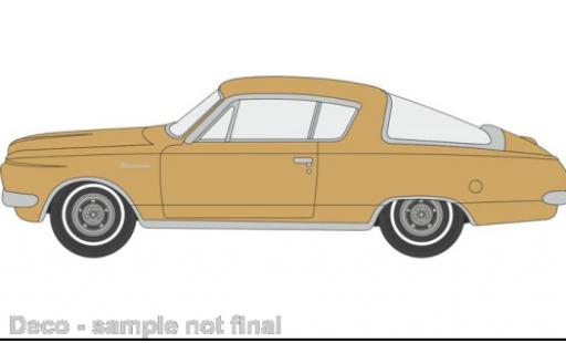 Plymouth Barracuda 1/87 Oxford gold 1965 modellino in miniatura