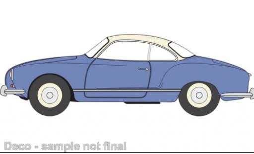 Volkswagen Karmann 1/76 Oxford Ghia porpora/bianco modellino in miniatura