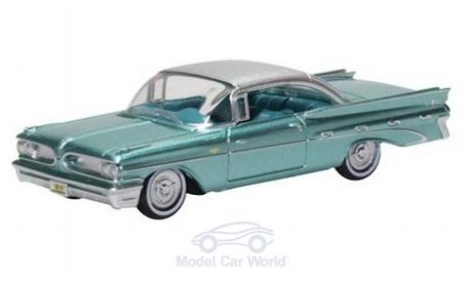 Pontiac Bonneville 1/87 Oxford Coupe verde 1959 modellino in miniatura