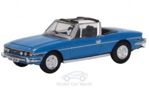 Triumph Stag 1/76 Oxford blu modellino in miniatura