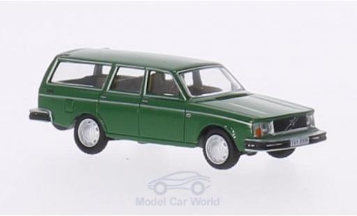 Volvo 245 1/76 Oxford Estate verde RHD modellino in miniatura