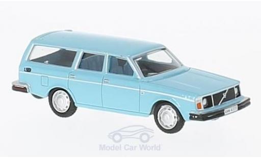 Volvo 245 1/76 Oxford Estate blu modellino in miniatura