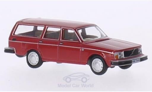 Volvo 245 1/76 Oxford Estate rosso RHD modellino in miniatura