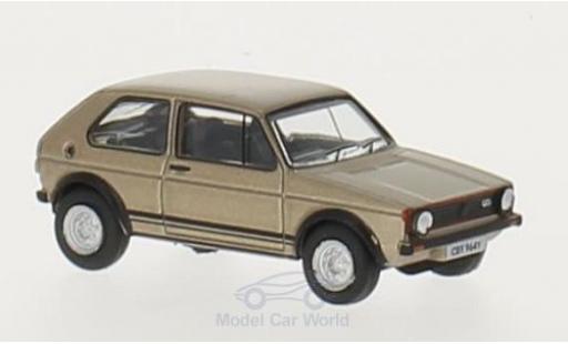 Volkswagen Golf V 1/76 Oxford I GTI metallico beige RHD modellino in miniatura