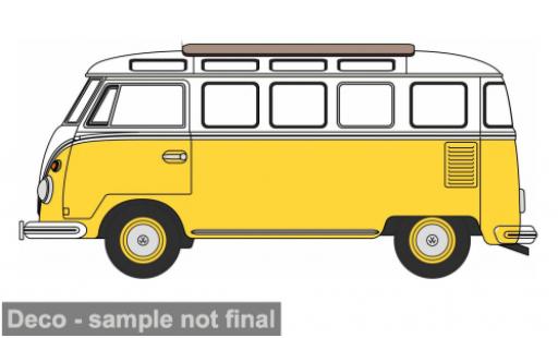 Volkswagen T1 1/76 Oxford Samba Bus gelb 1:76 modellino in miniatura