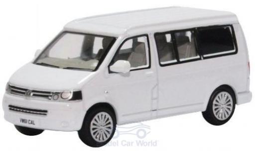 Volkswagen T5 1/76 Oxford California Camper bianco modellino in miniatura