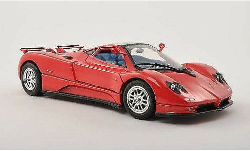 Pagani Zonda C12 1/18 Motormax rosso 2004 modellini auto