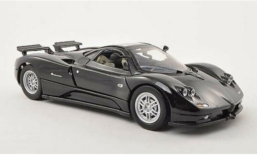 Pagani Zonda C12 1/24 Motormax nero modellini auto