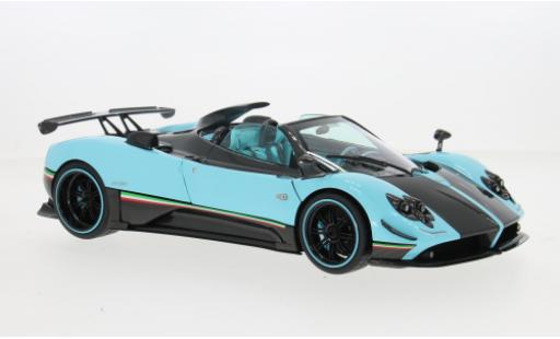 Pagani Zonda 1/18 Almost Real Uno blau/schwarz 1:18 modellino in miniatura