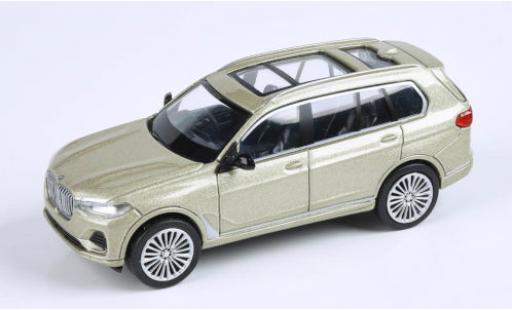 Bmw X7 1/64 Para64 metallico beige modellino in miniatura