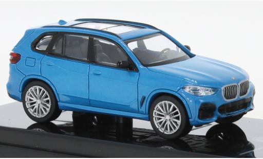Bmw X5 1/64 Para64 (G05) metallise blu 2018 modellino in miniatura