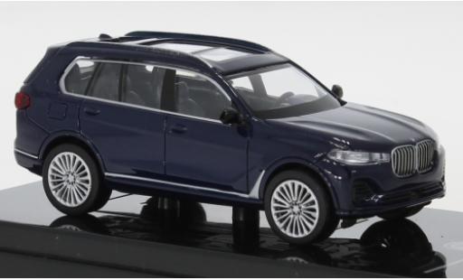 Bmw X7 1/64 Para64 (G07) metallico blu foncé modellino in miniatura