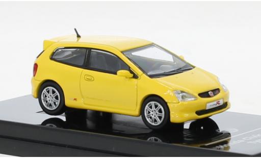 Honda Civic 1/64 Para64 Type R (EP3) giallo 2001 modellino in miniatura