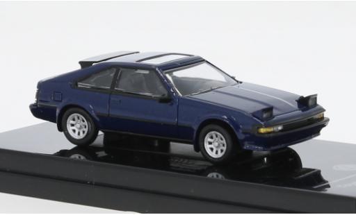 Toyota Celica 1/64 Para64 Supra blu foncé 1984 modellino in miniatura