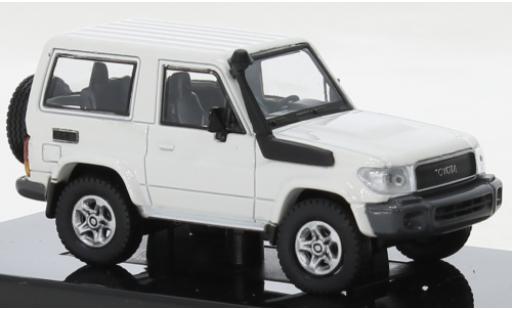 Toyota Land Cruiser 1/64 Para64 71 SWB bianco 2014 modellino in miniatura