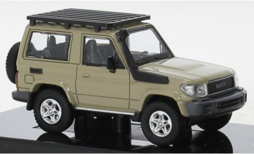 Toyota Land Cruiser 1/64 Para64 71 SWB beige 2014 modellino in miniatura