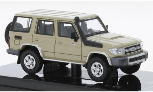 Toyota Land Cruiser 1/64 Para64 76 beige 2014 modellino in miniatura