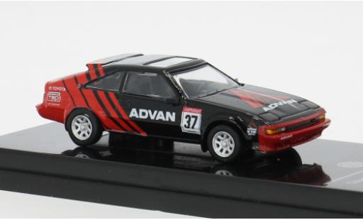 Toyota Celica 1/64 Para64 Supra schwarz/rot 1984 1:64 modellino in miniatura