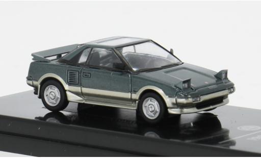 Toyota MR 1/64 Para64 2 MK1 grün/gold 1985 1:64 modellino in miniatura