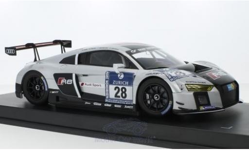Audi R8 1/18 Paragon LMS No.28 Belgian Club Team WRT 24h Nürburgring 2015 C.Mies/E.Sandström/N.Müller/L.Vanthoor modellino in miniatura