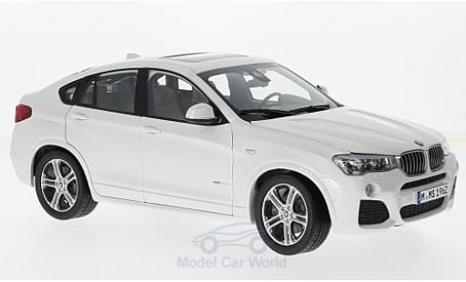 Bmw X4 F26 1/18 Paragon (F26) metallico bianco modellino in miniatura