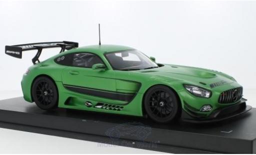 Mercedes AMG GT 1/18 Paragon 3 matt-verde 2016 modellino in miniatura