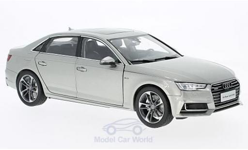 Audi A4 1/18 Paudi L grigio 2017 ohne Vitrine modellino in miniatura