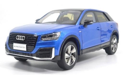 Audi Q2 1/18 Paudi L metallico blu 2018 modellino in miniatura