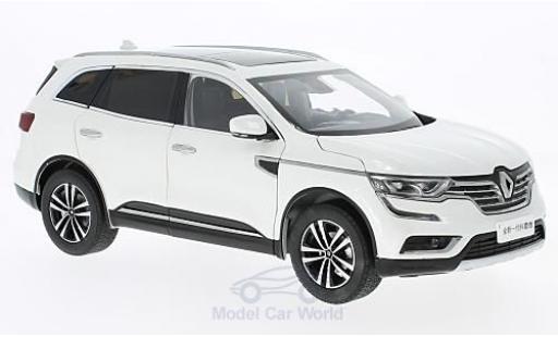 Renault Koleos 1/18 Paudi bianco 2016 ohne Vitrine modellino in miniatura