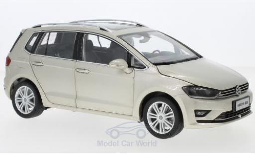 Volkswagen Golf 1/18 Paudi Sportsvan metallico beige 2018 modellino in miniatura
