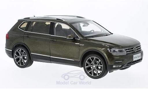Volkswagen Tiguan 1/18 Paudi L metallico marroneee ohne Vitrine modellino in miniatura