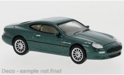 Aston Martin DB7 1/87 PCX87 Coupe metallico verde 1994 modellino in miniatura