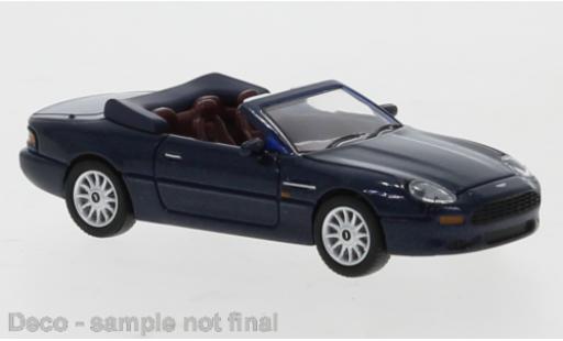 Aston Martin DB7 1/87 PCX87 Volante metallico blu RHD 1994 modellino in miniatura