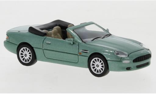 Aston Martin DB7 1/87 PCX87 Volante metallico verde RHD 1994 modellino in miniatura