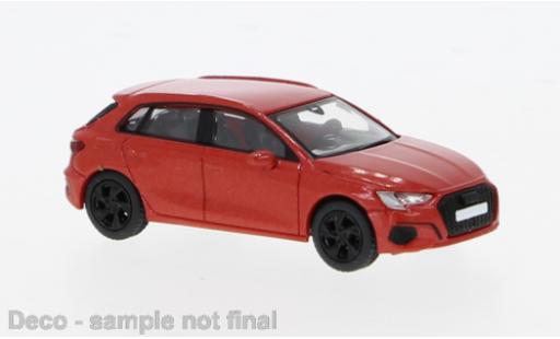 Audi A3 1/87 PCX87 (8Y) rot 2022 1:87 modellino in miniatura