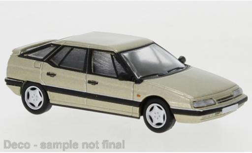 Citroen XM 1/87 PCX87 metallico beige 1989 modellino in miniatura