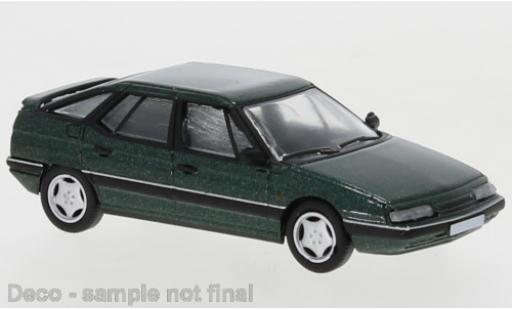 Citroen XM 1/87 PCX87 metallico verde 1989 modellino in miniatura