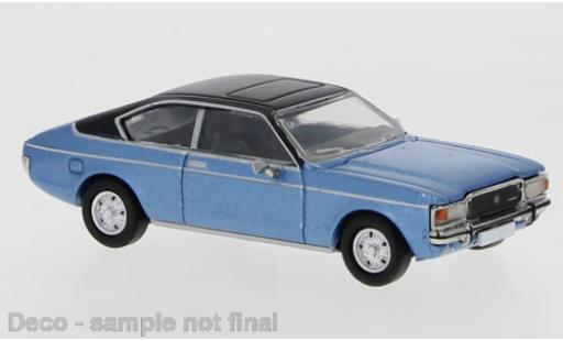 Ford Granada 1/87 PCX87 MK I Coupe metallico blu/matt-nero 1974 modellino in miniatura