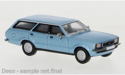 Ford Taunus 1/87 PCX87 TC 2 Turnier metallico blu 1976 modellino in miniatura
