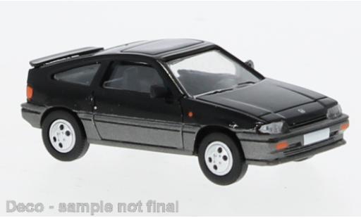Honda CRX 1/87 PCX87 schwarz/metallise grau 1968 1:87 modellino in miniatura