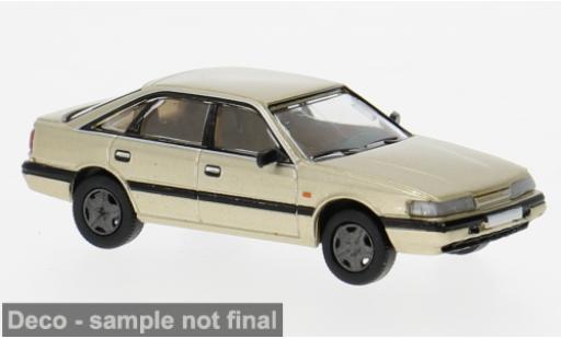 Mazda 6 1/87 PCX87 2 beige 1987 1:87 modellino in miniatura