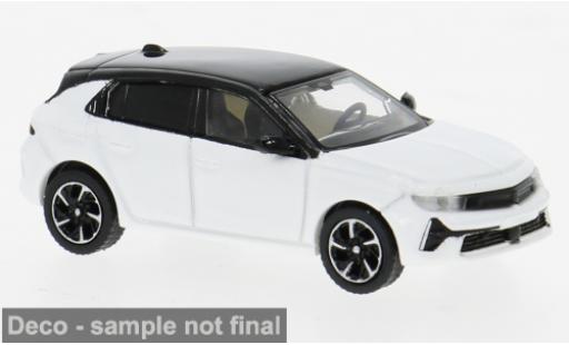 Opel Astra 1/87 PCX87 L weiss/schwarz 2021 1:87 modellino in miniatura